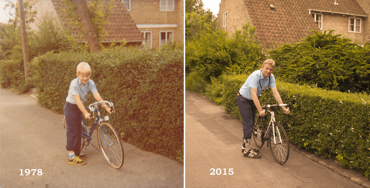 Bonnier Digital Foto återskapar barndomsbilder